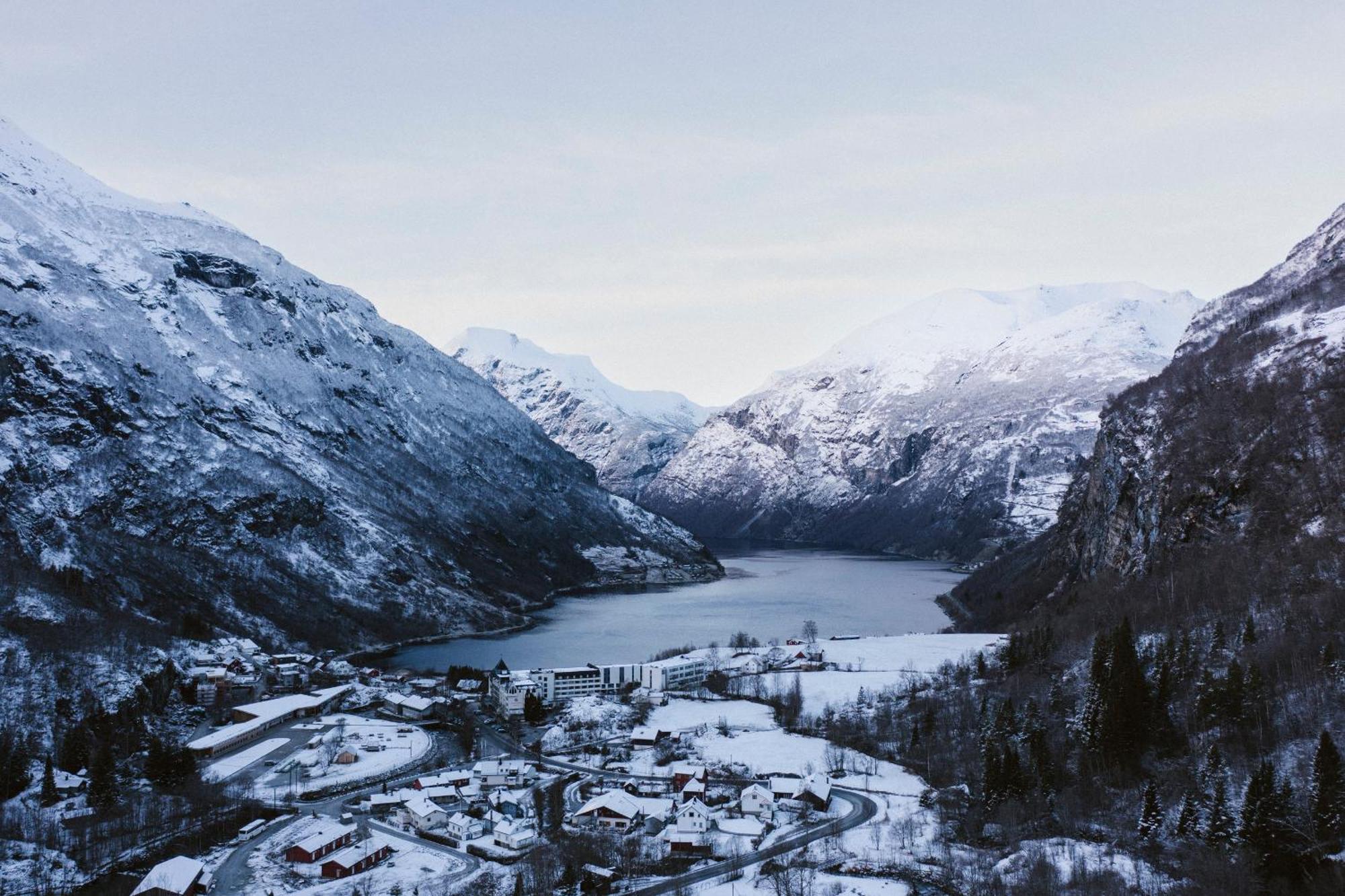 Vinje Camping Geiranger Exterior foto