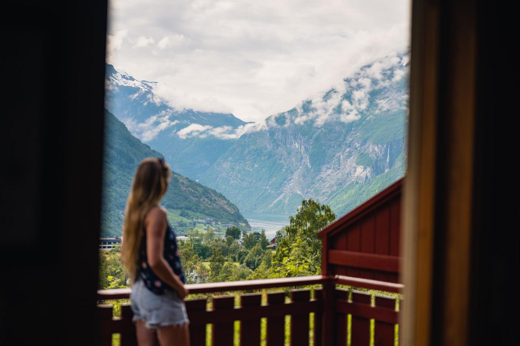 Vinje Camping Geiranger Exterior foto