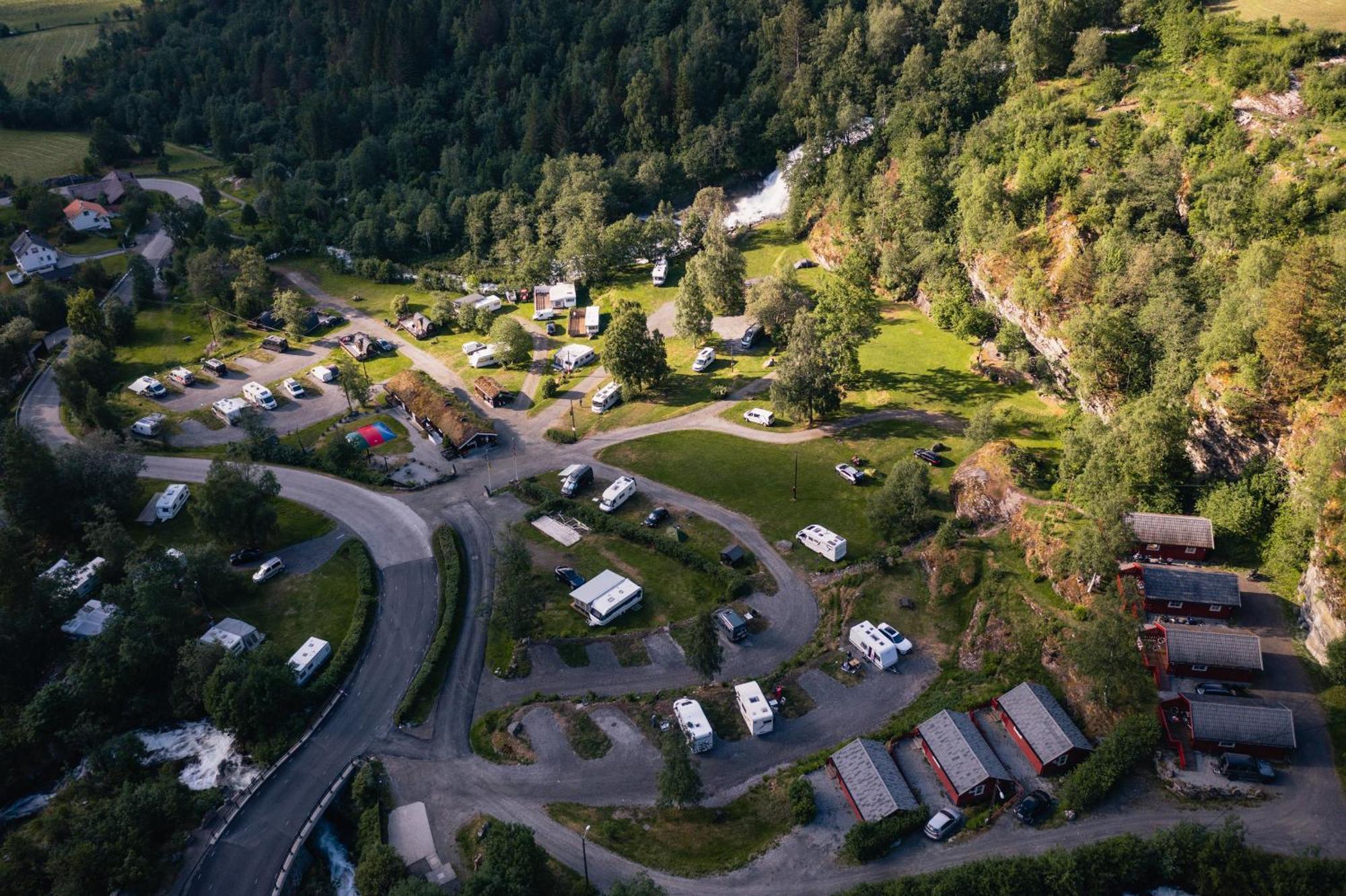Vinje Camping Geiranger Exterior foto