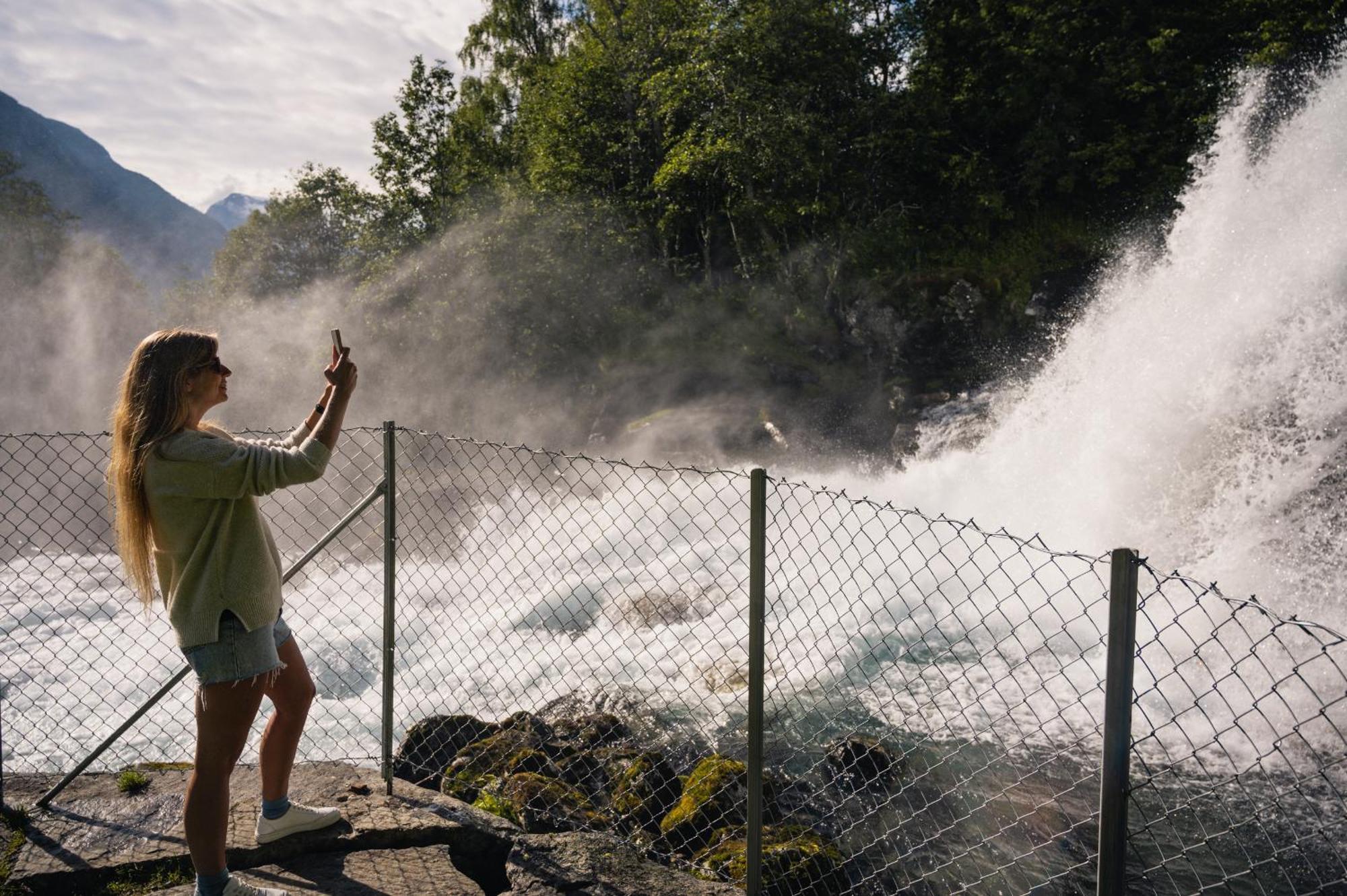 Vinje Camping Geiranger Exterior foto