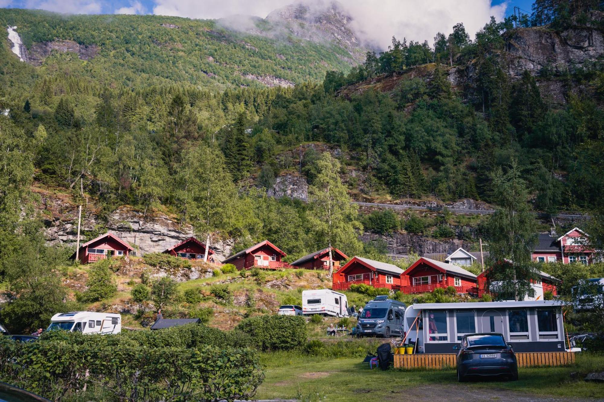 Vinje Camping Geiranger Exterior foto