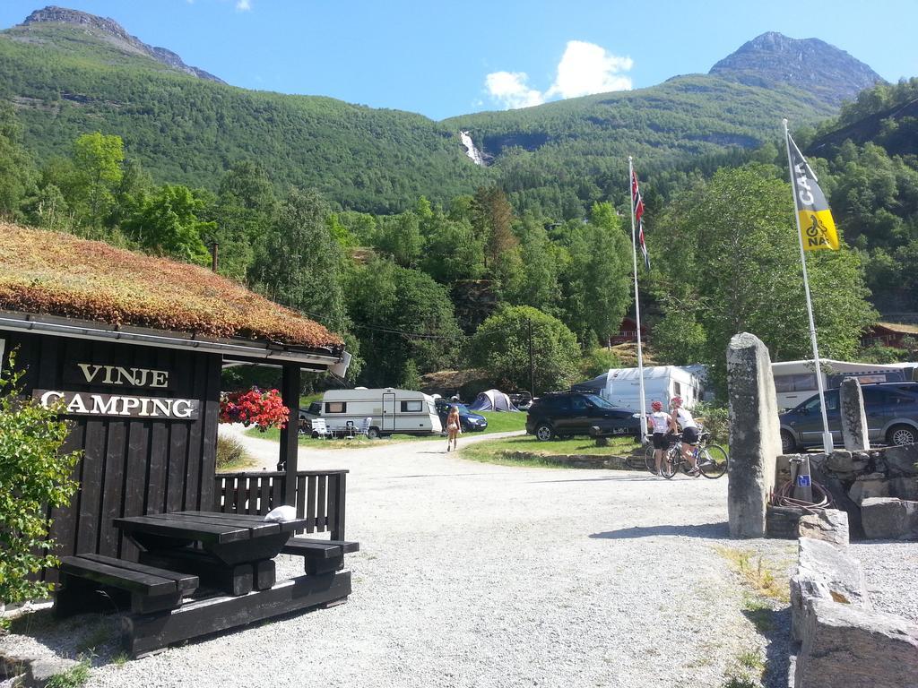Vinje Camping Geiranger Exterior foto
