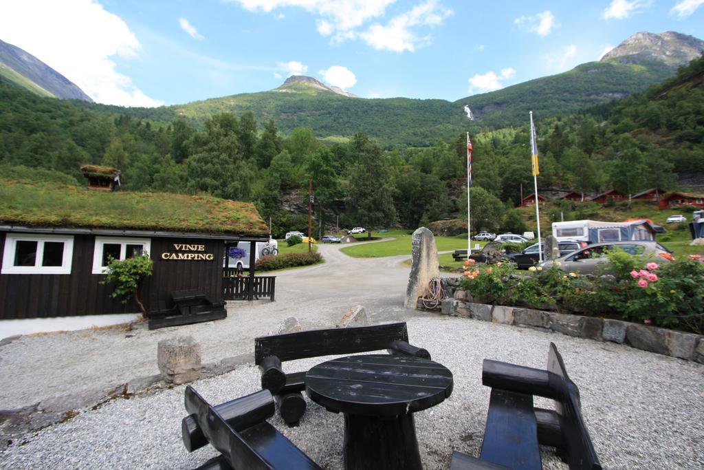 Vinje Camping Geiranger Exterior foto
